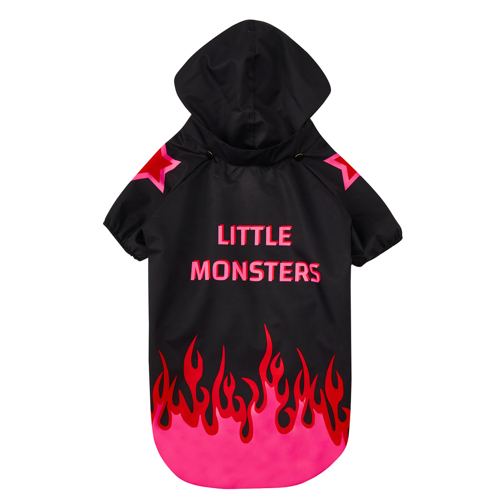 Black Fire Köpek Yağmurluğu - Litte Monster