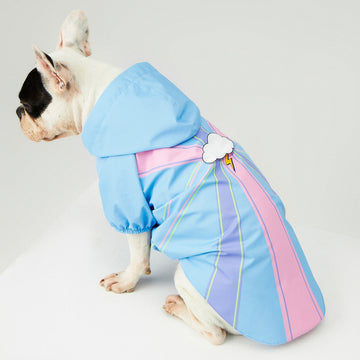 Blue Single Cloud  Köpek Yağmurluğu